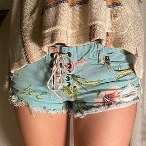 Billabong Tropical Lite Hearted Lace Up Short